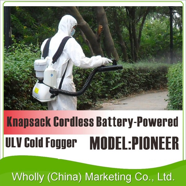 Модель пионера рюкзака бесшнуровая ULV холодная Fogger, приведенная в действие батарея -